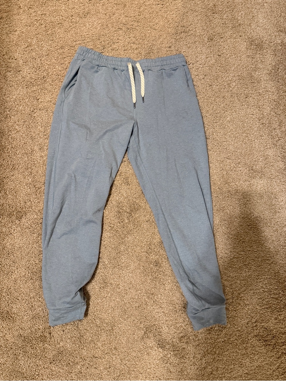 Vuori Light Blue Women's Jogger Pants with Drawstring
